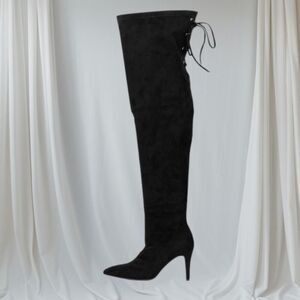 Women's Fashion To Figure Larissa XWC Over The Knee Heeled Boots Plus Size US 8